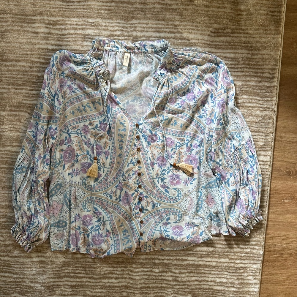 Floral Paisley Women's Top